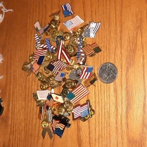 45 flag lapel pins